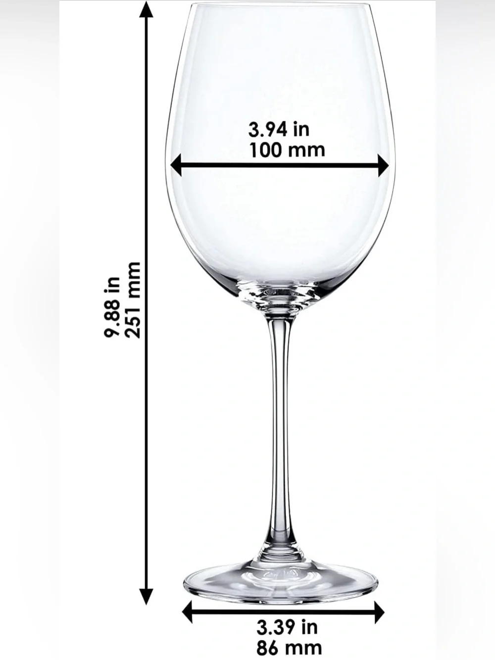 Nachtmann Vivendi Bordeaux glasses - Set of 3